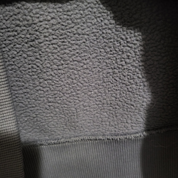 Under Armour Charcoal Gray Hoodie with Teal Logo - Picture 7 of 8